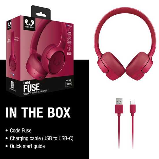 3HP1100 I Fresh 'n Rebel Code Fuse-Wireless on-ear headphone