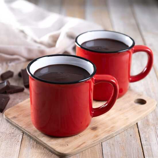 Emaille-Stil Keramikbecher 280ml