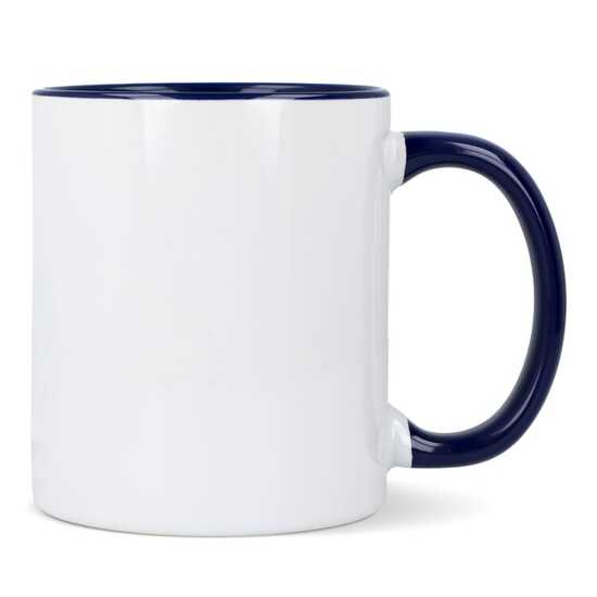 Oslo Sublimationsbecher  farbig innen & Griff 300ml