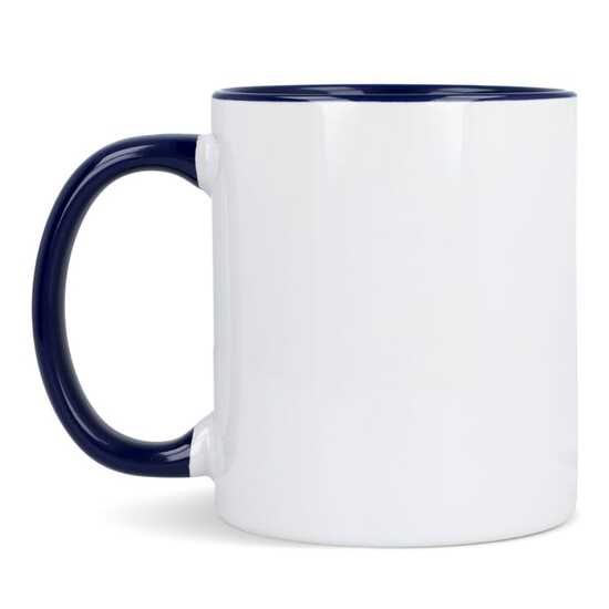 Oslo Sublimationsbecher  farbig innen & Griff 300ml