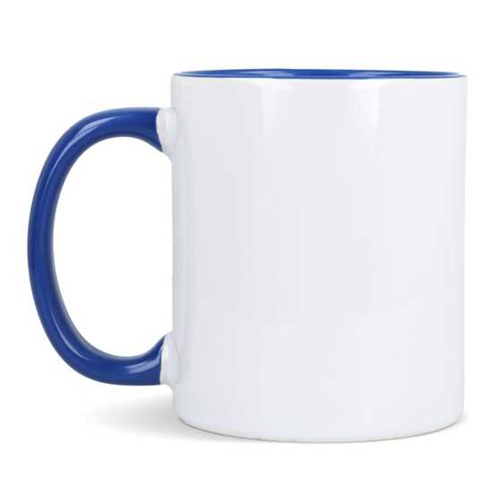 Oslo Sublimationsbecher  farbig innen & Griff 300ml