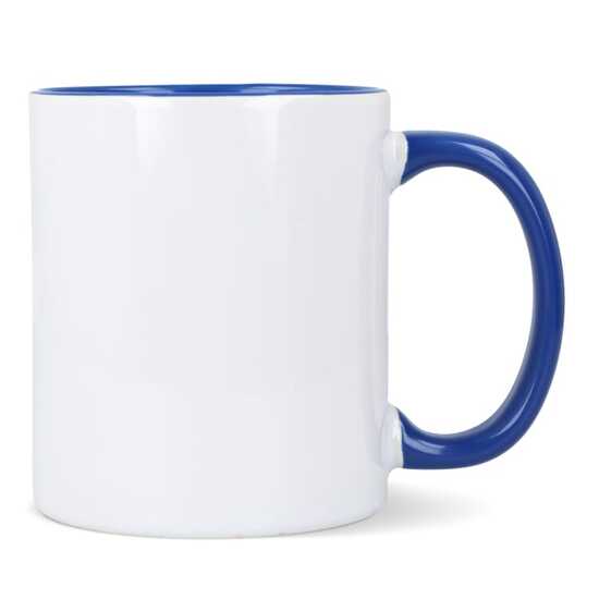 Oslo Sublimationsbecher  farbig innen & Griff 300ml
