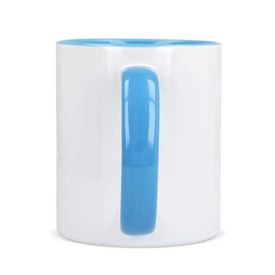Oslo Sublimationsbecher  farbig innen & Griff 300ml