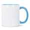 Oslo Sublimationsbecher  farbig innen & Griff 300ml
