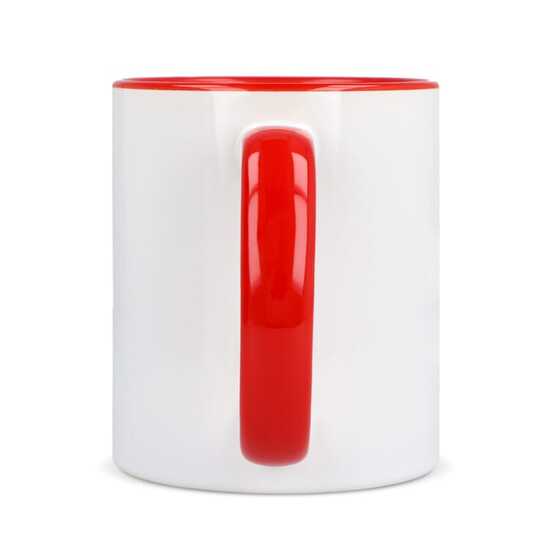 Oslo Sublimationsbecher  farbig innen & Griff 300ml