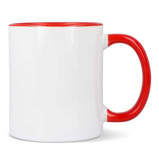 Oslo Sublimationsbecher  farbig innen & Griff 300ml
