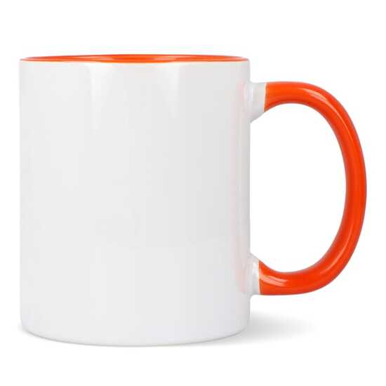 Oslo Sublimationsbecher  farbig innen & Griff 300ml