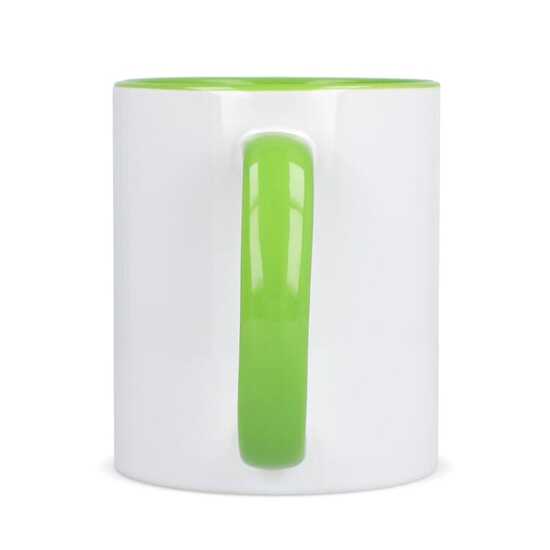 Oslo Sublimationsbecher  farbig innen & Griff 300ml