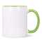 Oslo Sublimationsbecher  farbig innen & Griff 300ml