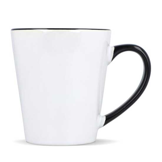 Melbourne Sublimationsbecher farbiger Rand & Henkel 300ml