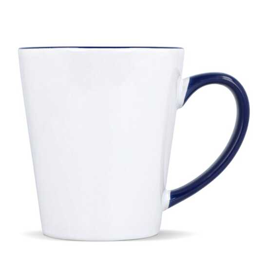 Melbourne Sublimationsbecher farbiger Rand & Henkel 300ml