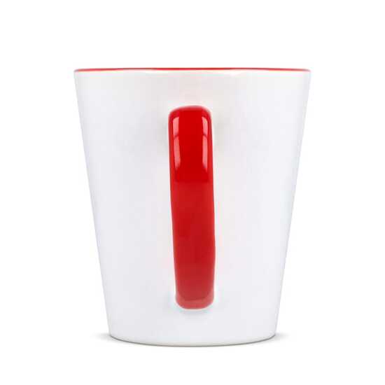 Melbourne Sublimationsbecher farbiger Rand & Henkel 300ml