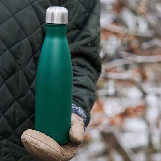 Sagaform Nils Stahlflasche Pulverbeschichtet 500 ml