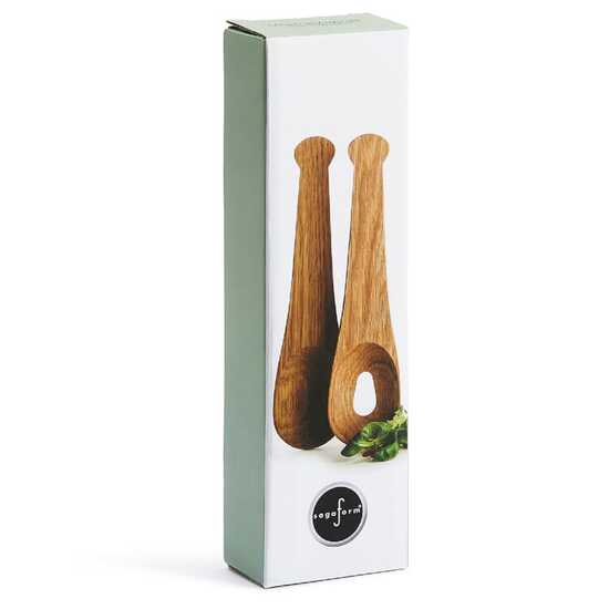 Sagaform Natur Salatbesteck 2 Stk.