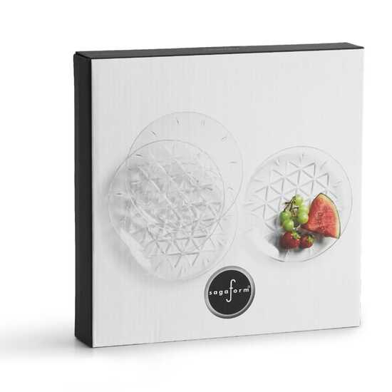 Sagaform Picknick-Tellerchen 4er-Pack