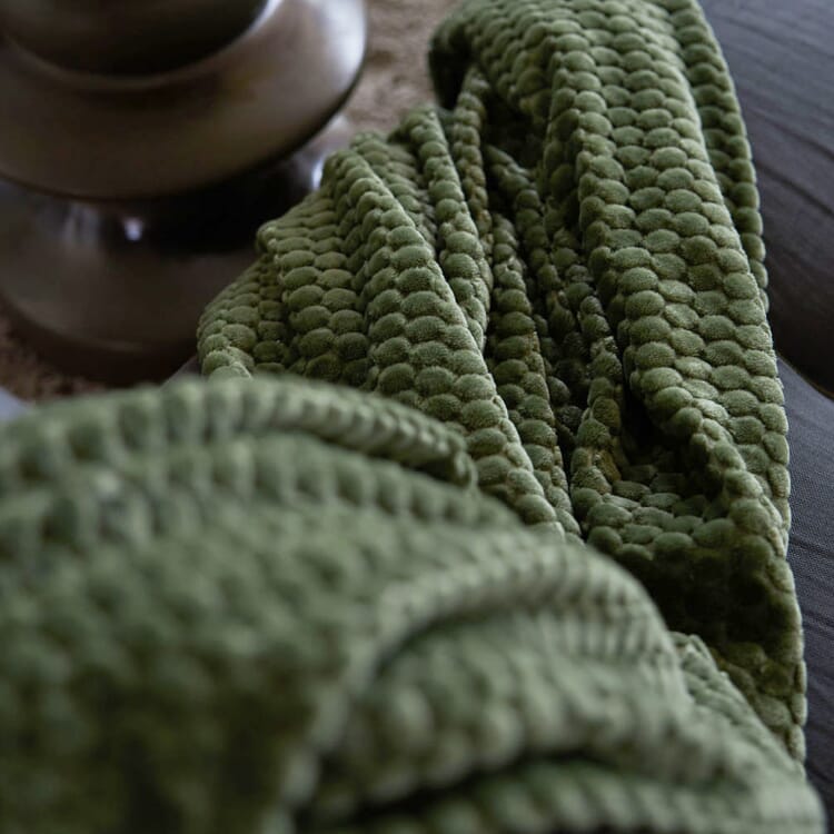 Sagaform Maja Fleece kariert 130x170 cm
