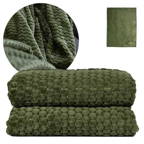 Sagaform Maja Fleece kariert 130x170 cm