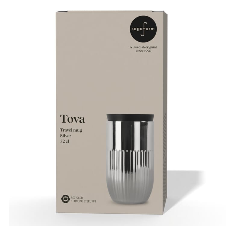 Sagaform Tova isolierter Becher, 320 ml auslaufsicher und spülmaschinenfest