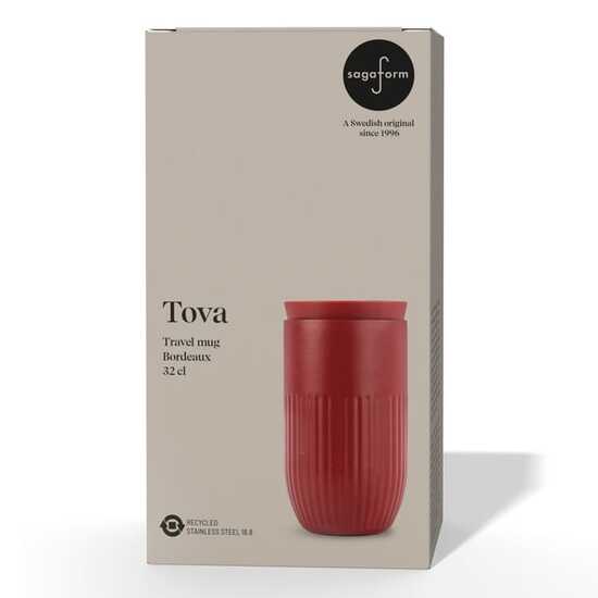Sagaform Tova isolierter Becher, 320 ml auslaufsicher und spülmaschinenfest