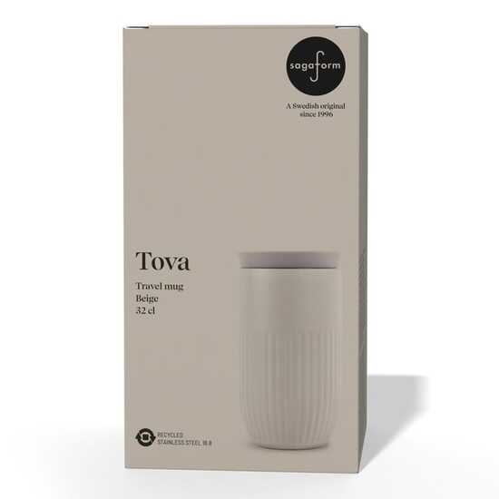 Sagaform Tova isolierter Becher, 320 ml auslaufsicher und spülmaschinenfest