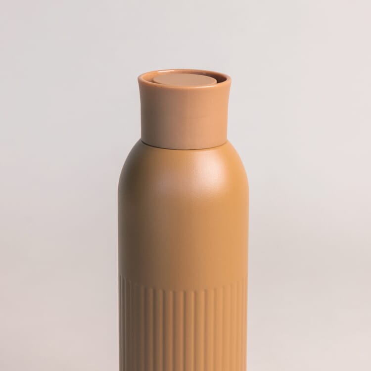 Sagaform Tekla Push Stahlisolierflasche mit Druckverschluss (recycelt) 500 ml