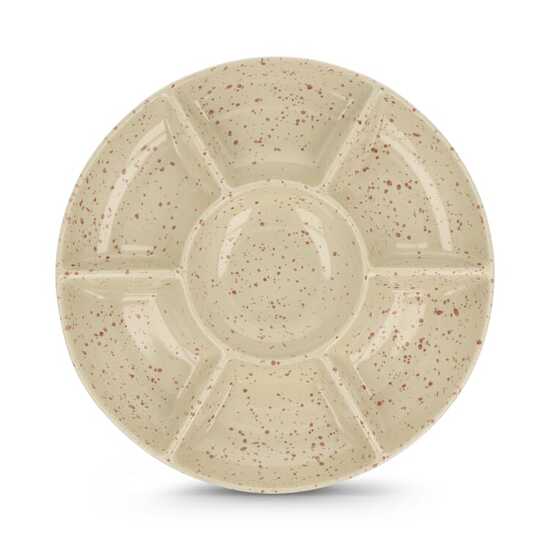 Sagaform Ditte Keramik-Servierplatte rund 26 cm