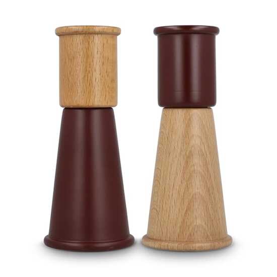 Sagaform "Gurken" Salz- und Pfeffermühle Set klein, 15 cm
