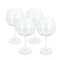 Byon Opacity 4er-Set Weingläser mit stilvollem Glasmuster 470ml