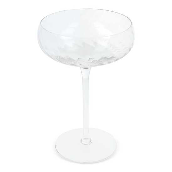 Byon Opacity 2er-Set Sektgläser mit stilvollem Glasmuster 300ml