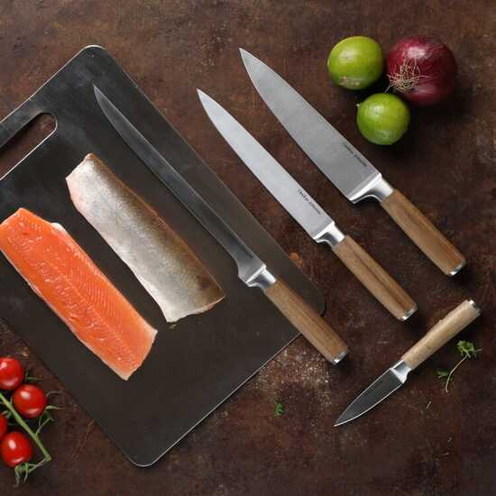 Orrefors Jernverk Kochmesser 8" Stahl
