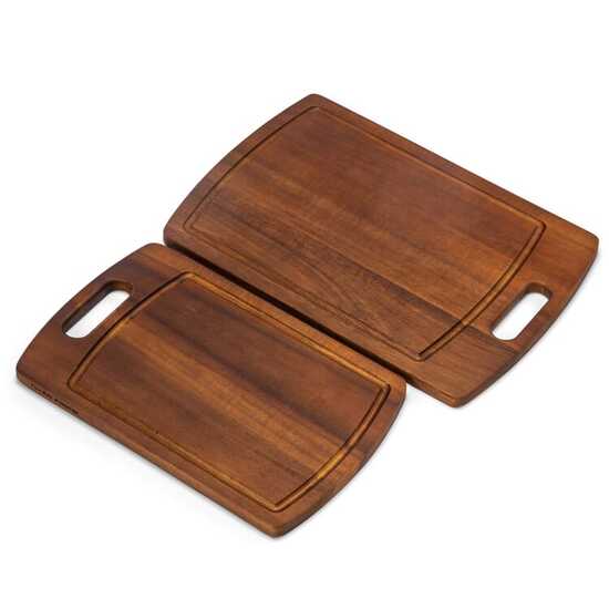 Orrefors Jernverk 2er-pack Acacia-Holzschneidebretter