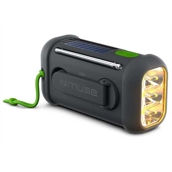 MH-08 | Muse Radio, Bluetooth-Lautsprecher mit Solar- und Öffnungsmechanismen