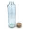 InSideOut Recycelte Glaswasserflasche ReuuZ mit Holzverschluss 650 ml