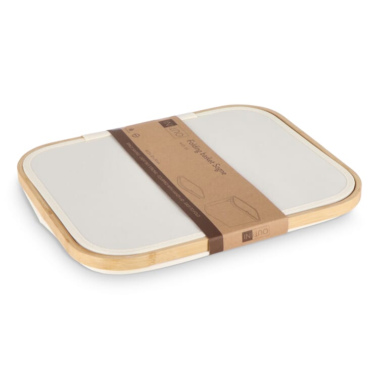 InSideOut faltbarer Korb mit Deckel Sogne 40,5 x 33 x 30cm rPET