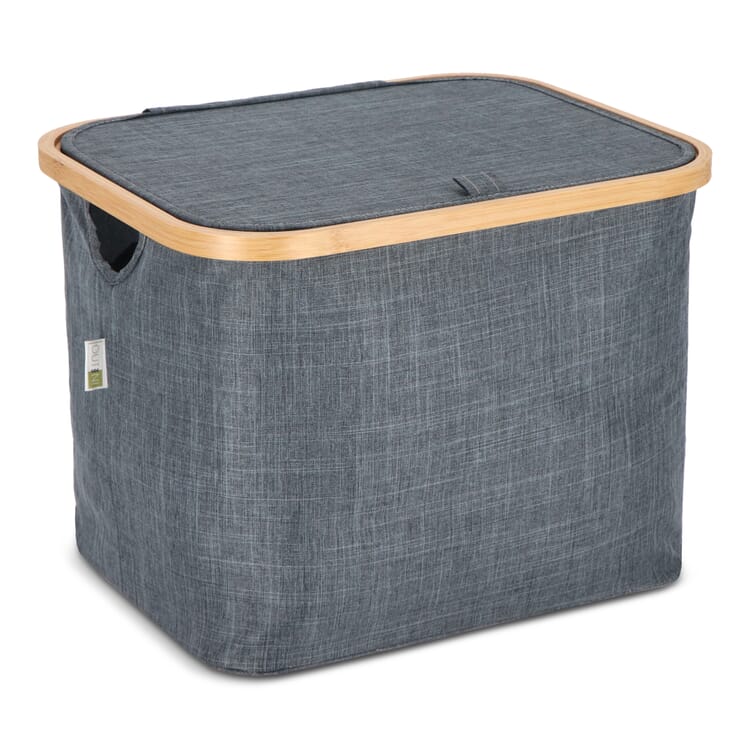 InSideOut faltbarer Korb mit Deckel Sogne 40,5 x 33 x 30cm rPET