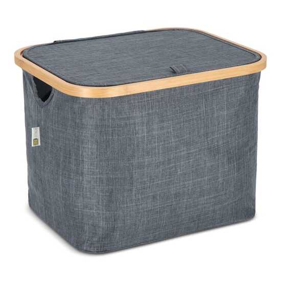 InSideOut faltbarer Korb mit Deckel Sogne 40,5 x 33 x 30cm rPET