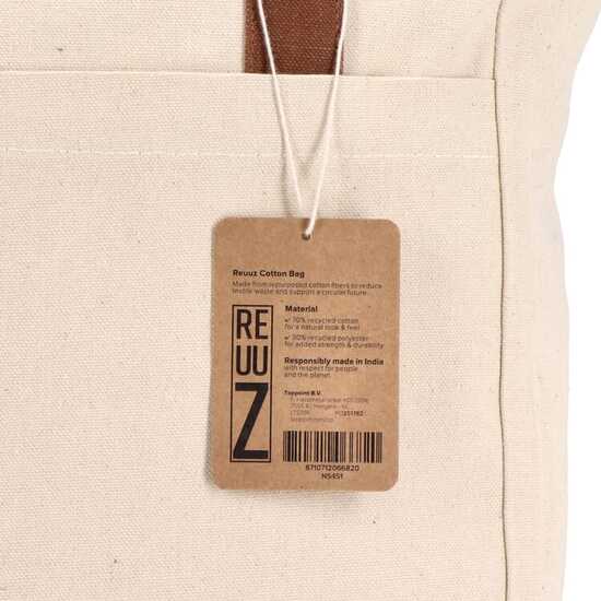 InSideOut Reuuz Canvas Tragetasche 33 x 42 x 10 cm