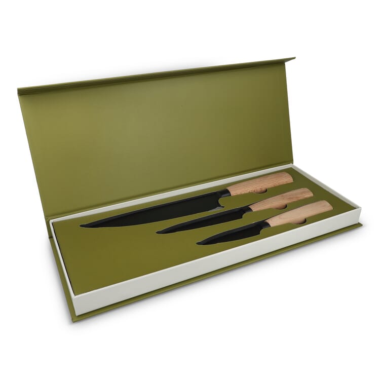 InSideOut 3 Stück Essential Messer Set Ravn