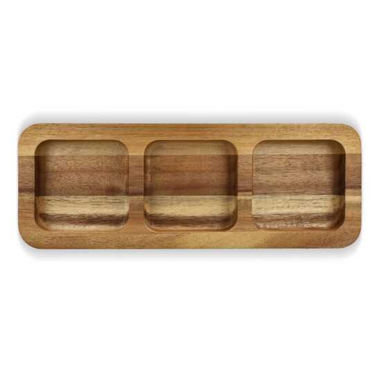 InSideOut Mini-Snacktisch aus Holz, 35cm