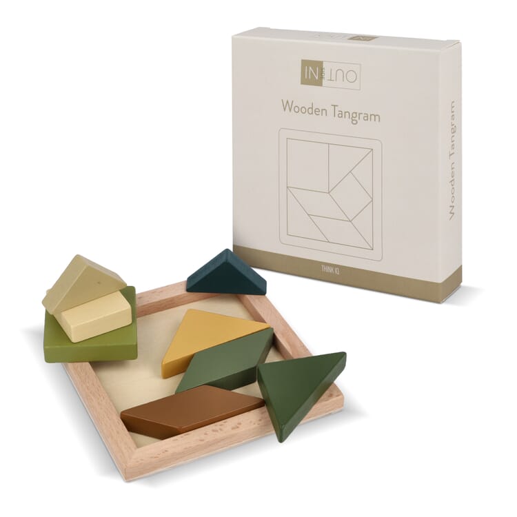 InSideOut Holz-Tangram think IQ puzzle