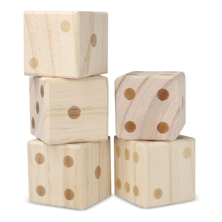 InSide Out Riesen-Würfelspiel aus Holz