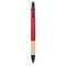3-Farben-Stift mit Bambusgriff