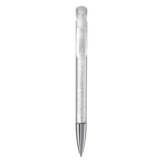 Kugelschreiber Atlas Transparent mit Metallspitze
