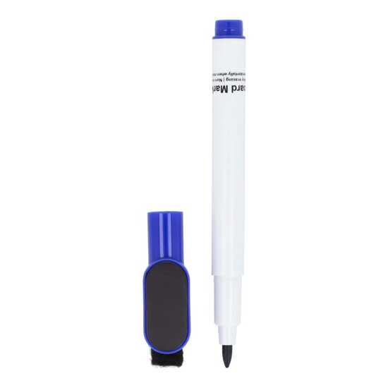 Whiteboard-Marker mit Magnet und Wischer