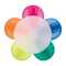 Textmarker Blume mit 5 Farben