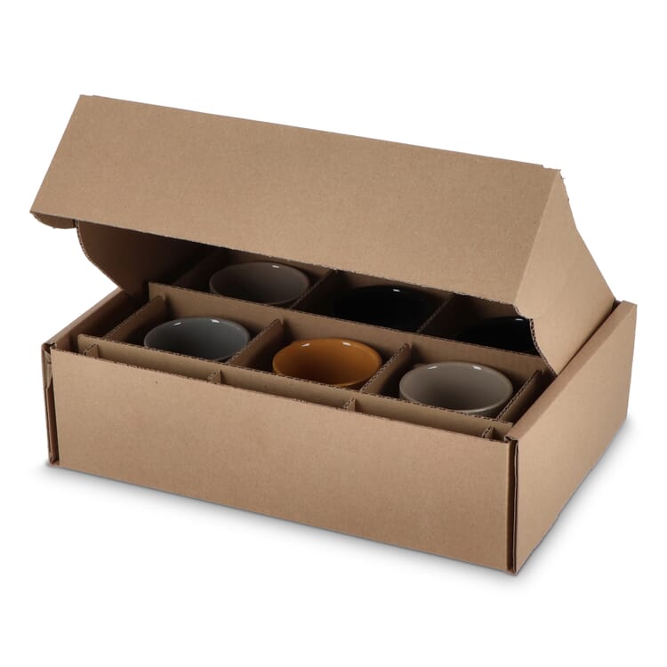 Individuelle Geschenkverpackung für 6 Stück Tassen 34.7 x 24.3 x 9.9 cm