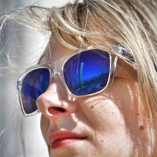 Sonnenbrille Bradley transparent UV400