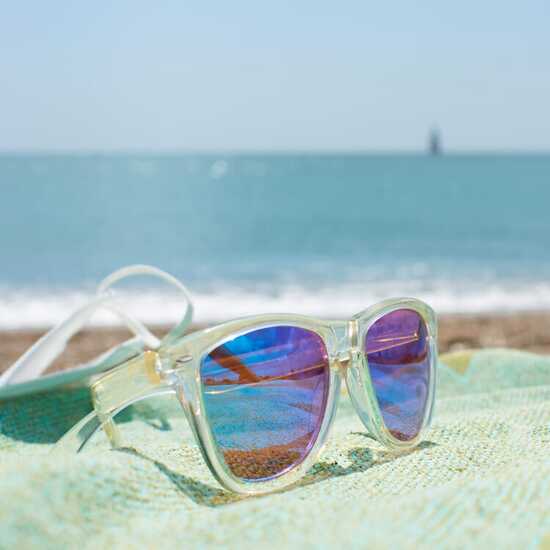 Sonnenbrille Bradley transparent UV400