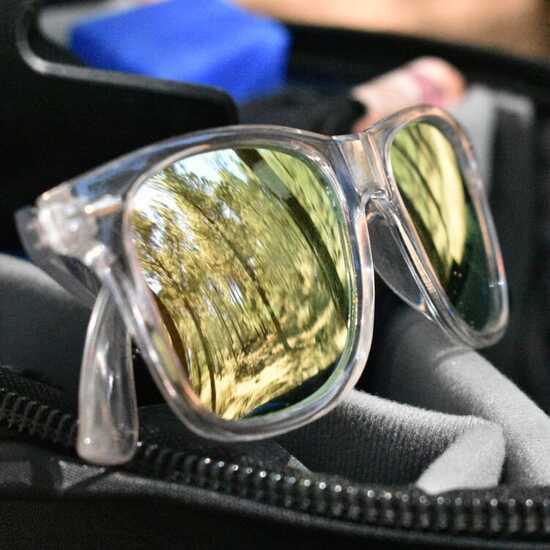 Sonnenbrille Bradley transparent UV400