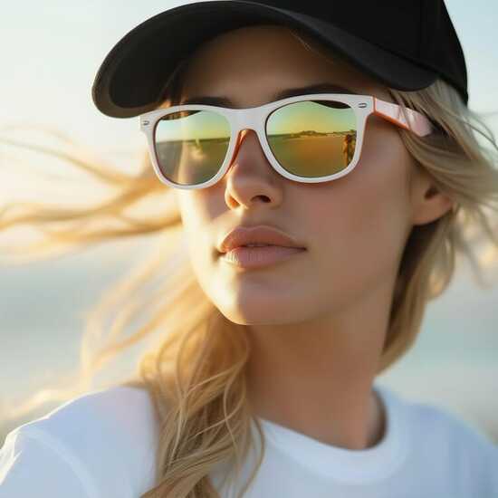 Sonnenbrille Jeffrey, zweifarbig UV400